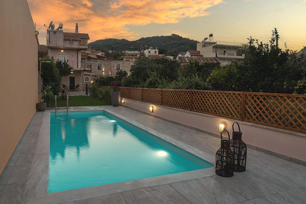 Arch Houses - Sharing Pool Spilia  Exterior photo