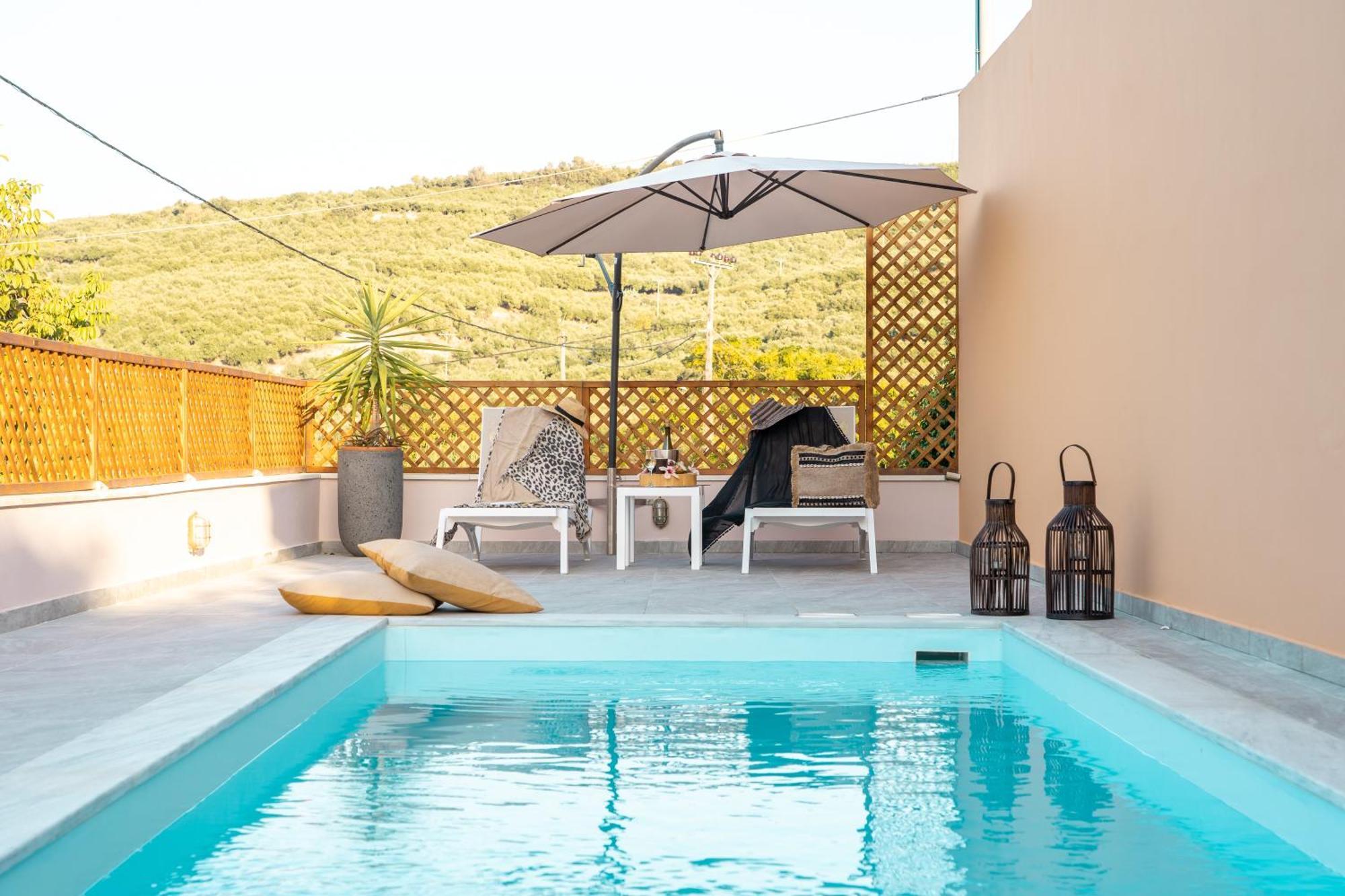 Arch Houses - Sharing Pool Spilia  Exterior photo