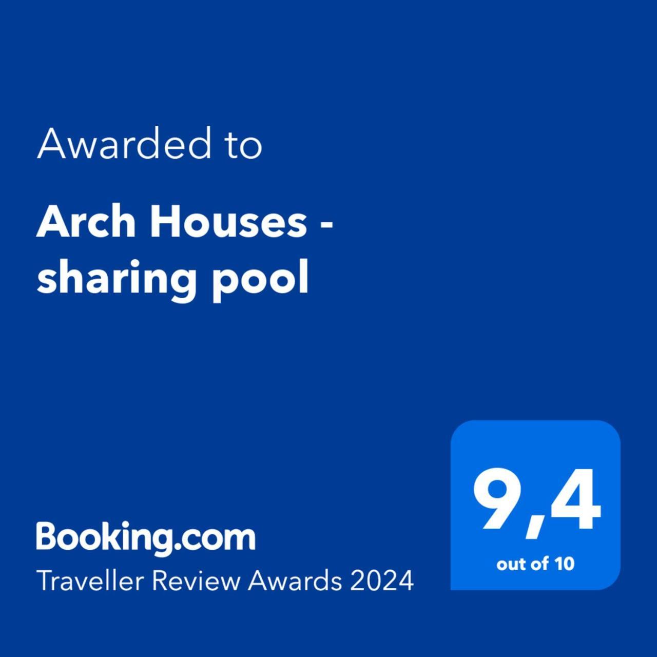 Arch Houses - Sharing Pool Spilia  Exterior photo